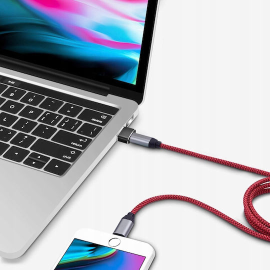Adaptor Usb-a/usb-c Zola Negru 2.2x1.5x1.5 Cm