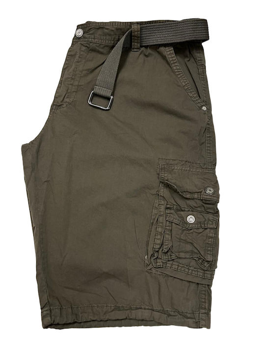 Cargo Shorts with Brown Pockets