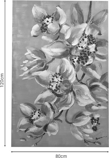 Inart Flourish Pe Pânză 80x120 cm