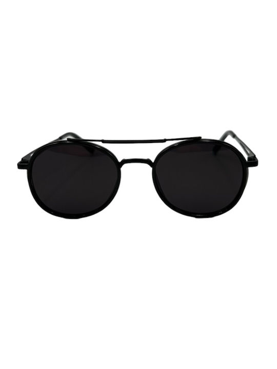 V-store Women's Sunglasses with Black Frame and Black Lens 80-734BLACK