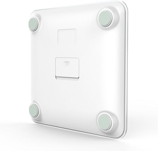 Life S2 Smart Badezimmerwaage mit Körperfettmessung & Bluetooth in Weiß Farbe