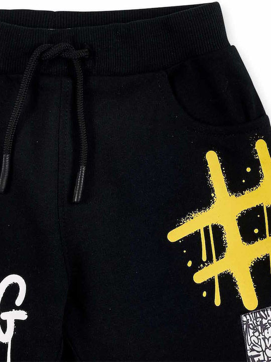 Kids' Shorts/Bermudas Fabric Black