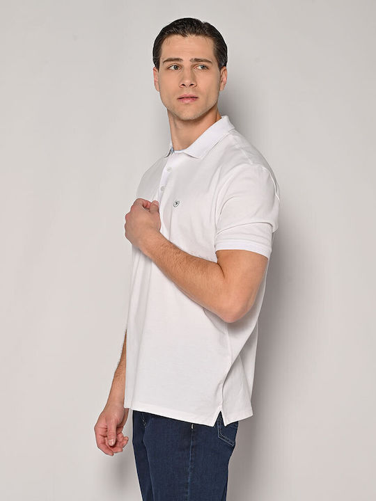 Polo T-Shirt Weiß