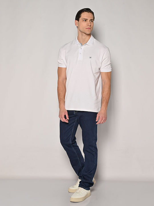 Polo T-Shirt Weiß