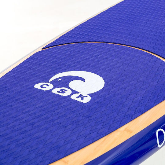SCK BAMBOO Onyx 11'6'' Bamboo Placă SUP cu Lungime 3.5m Albastru