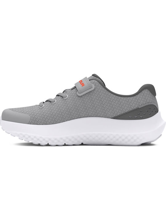 Under Armour Αthletische Kinderschuhe Laufen Surge 4 Gray