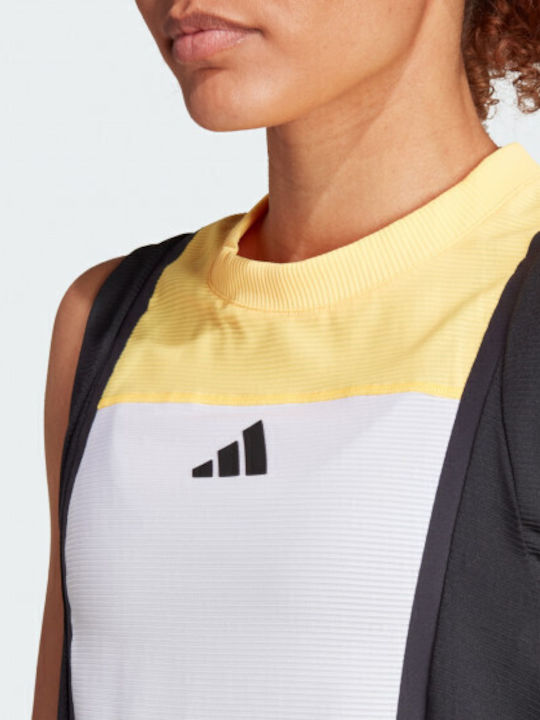 Adidas Γυναικεία Αθλητική Μπλούζα Αμάνικη Μαύρη