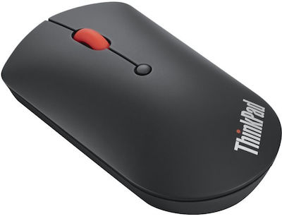 Lenovo ThinkPad Bluetooth Silent Mouse Ασύρματο Ποντίκι Μαύρο