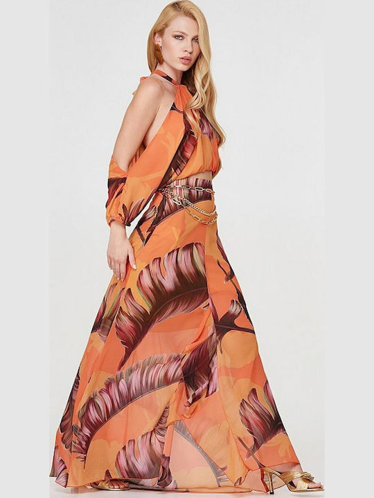 Set mit Maxi Rock Orange