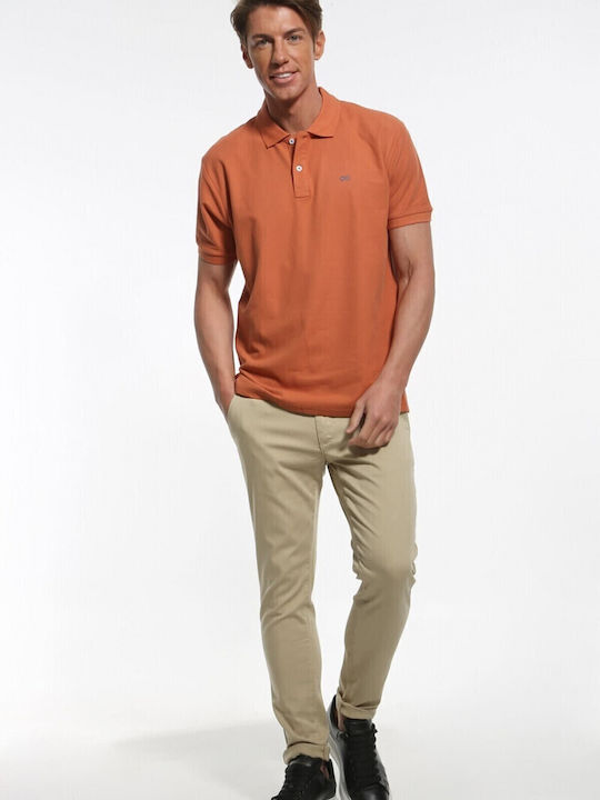 Polo T-shirt Πορτοκαλι