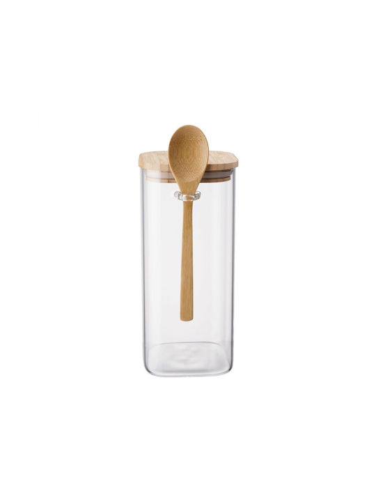 Butlers Butlers Lebensmittelgläser & Behälter Vase für Kaffee / Tee mit luftdichtem Deckel Glas Transparent 1800ml 1 Stück