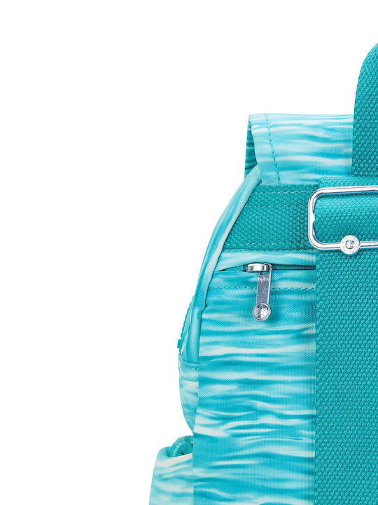Kipling Σακίδιο Πλάτης 33.5x27x19cm Σειρά City Zip S Aqua Pool