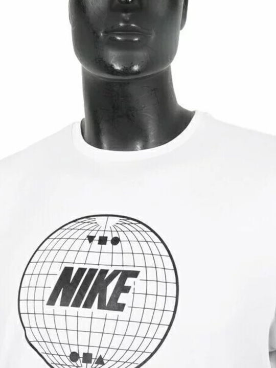 Nike Hydroguard Men's Athletic T-shirt Short Sleeve Dri-Fit White