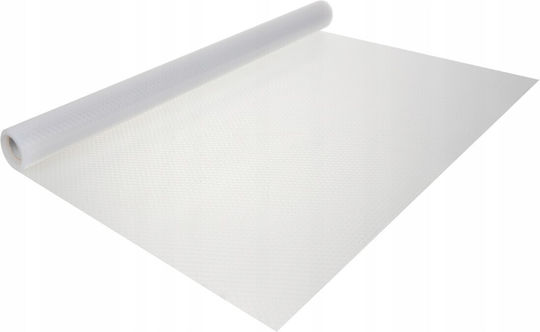 Folie antiderapantă pentru sertare Zola alb-transparent 300 X 50 cm