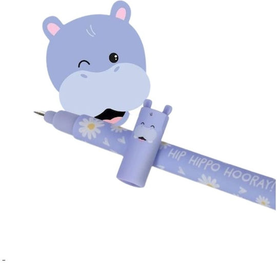 Legami Milano Erasable Gel Pen Hippo