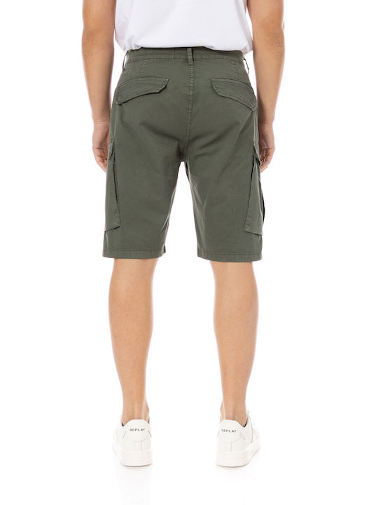 Cover Jeans Herrenshorts Cargo Khaki