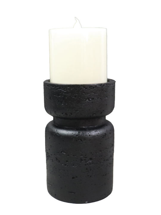 InTheBox Inger Candle Holder Polyresin in Black Color 9cm 1pcs