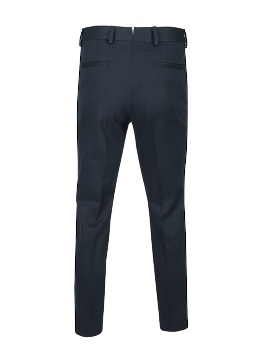 Hugo Boss Men's Trousers Chino Elastic Blue