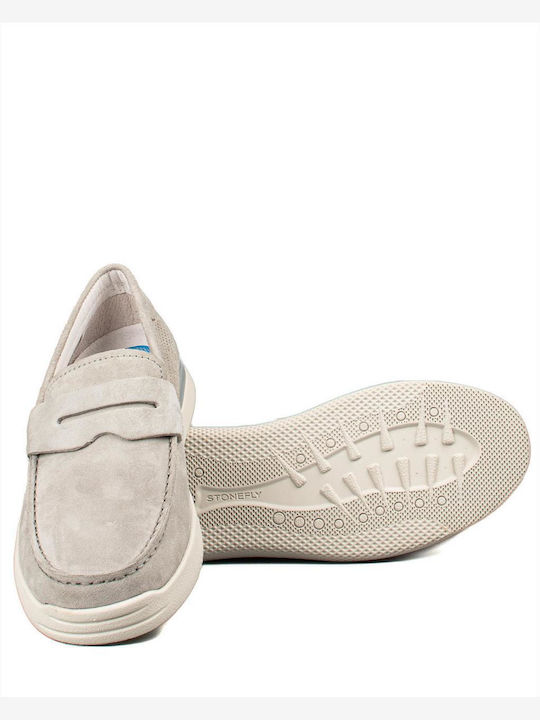 Ανδρικά Loafers σε Γκρι Χρώμα
