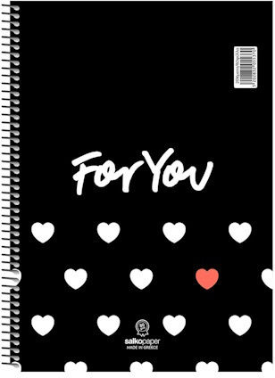 Spiral Notebook You Various Designs A4 21x29 240 Pages 3 Subjects 5539