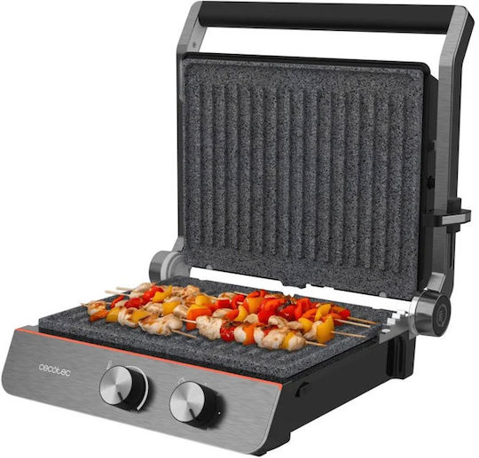 Cecotec Rock'ngrill Sandwich Maker Grill 2200W Gray