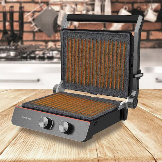 Cecotec Rock'ngrill Sandwich Maker Grill 2200W Gray