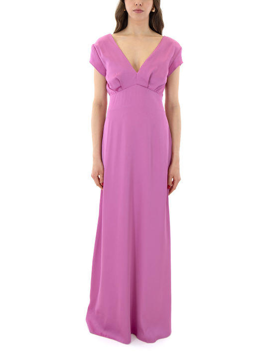 Twenty 29 Maxi Rochie de Seară Satin Pink