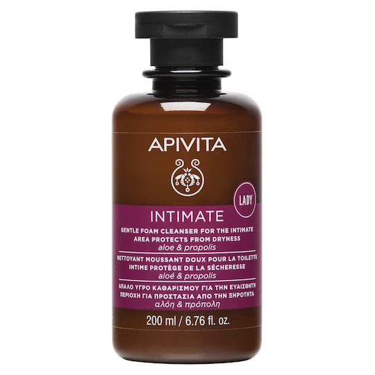 Apivita Intimate Lady pH 4 Intimate Area Cleansing Gel with Chamomile & Aloe 200ml