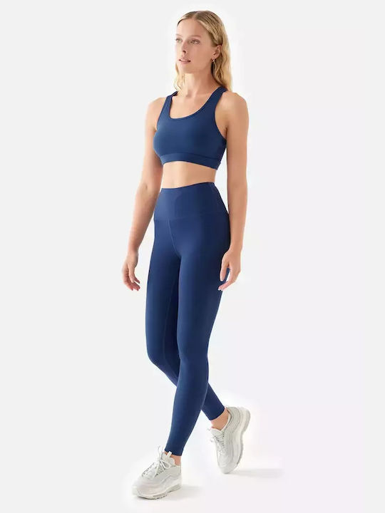 Superstacy Women's Training Legging Dark Blue