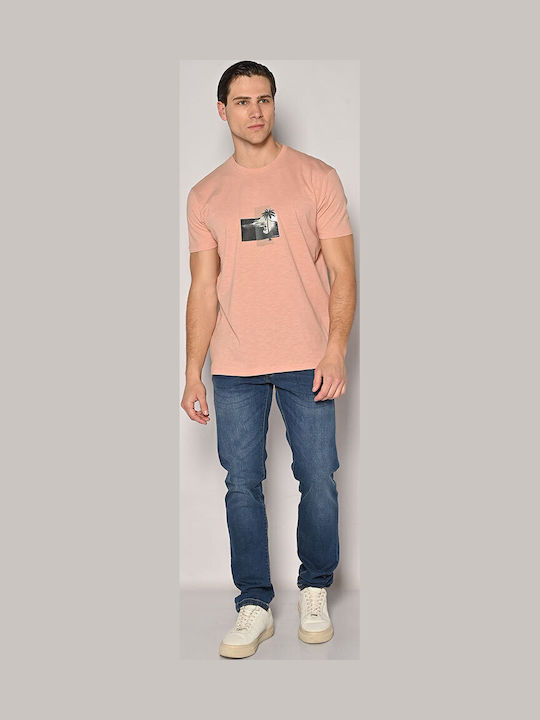 Pantaloni De Blugi Pentru Bărbați Elastic Regular Fit Albastru