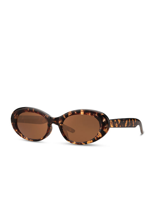 Solo-Solis Sonnenbrillen mit Braun Schildkröte Rahmen und Braun Linse NDL6722