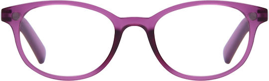 Apel Reading Glasses +2.00 with Magnet in Purple color