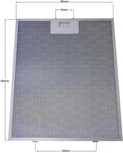 AEG Piesă de schimb Filtru pentru hotă Compatibil cu Electrolux / AEG 34.35x28.5cm