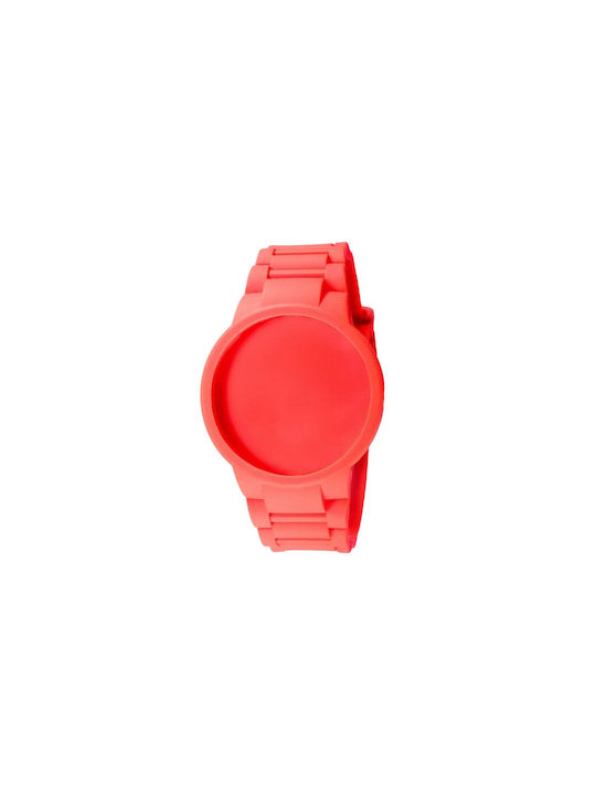 WATX & CO Rubber Strap Red 44mm