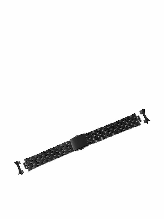 New Era Metallic-Armband Schwarz 20mm