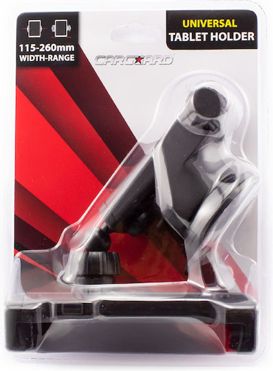 CarGuard Car Mobile Mount with Adjustable Hooks Black