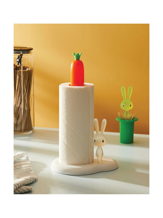 Alessi Bunny Papierhandtuchhalter Weiß 20.2x16x34cm ASG42/H W