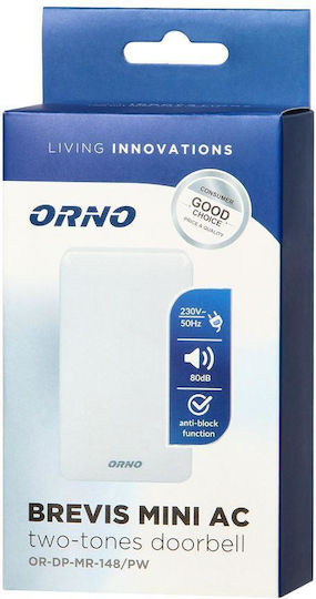 Orno Doorbell White