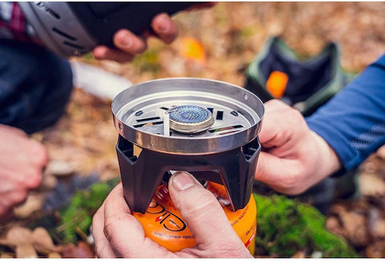 Arzator de camping portabil cu aprindere piezoelectrica pe gaz 3 in 1 2200 W Oala din otel inoxidabil Neo
