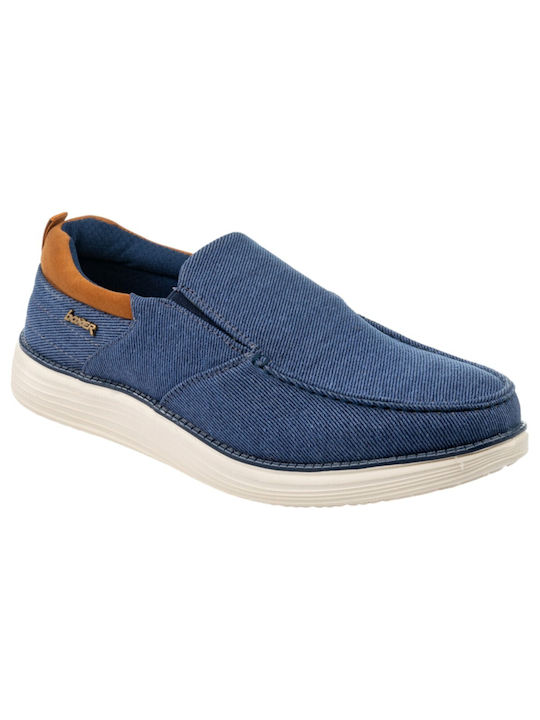 Boxer Men's Moccasins Blue