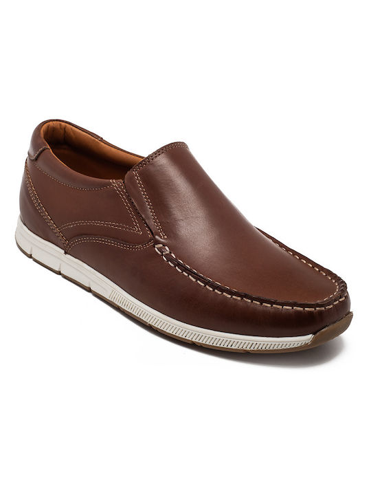 Rover Men's Boat Shoes Brown