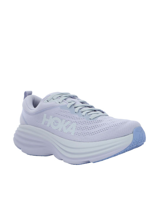 Hoka Bondi 8 Γυναικεία Αθλητικά Παπούτσια Running Ether Illusion