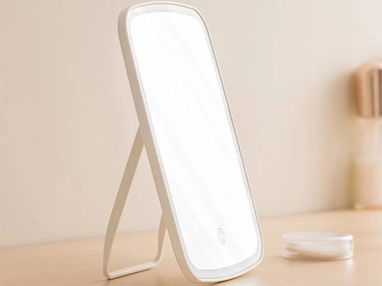 Make-up Mirror 24096 Built-in Led Lighting Micro Usb Type B Cable Charging Rectangular 24x