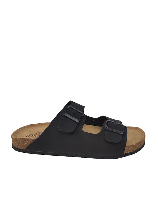 Easy-Walk Herrensandalen in Schwarz Farbe