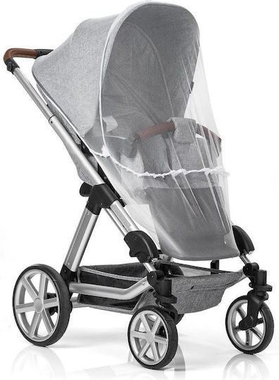 Reer Reer Bitesafe Kinderwagen Moskitonetz aus Tüll mit elastischem Band Weiß