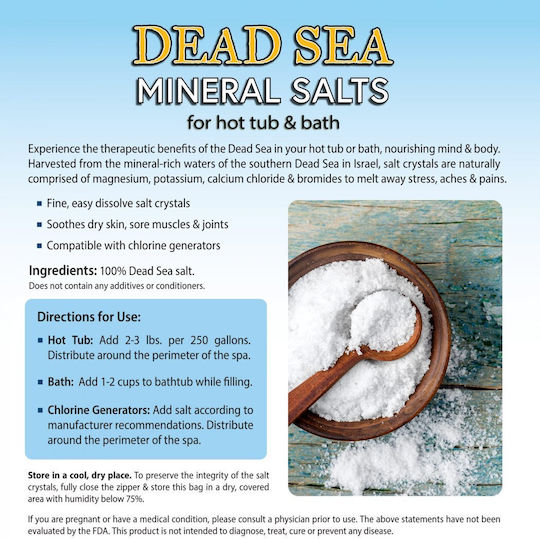 Dead Sea Salt Israel 50 Gr