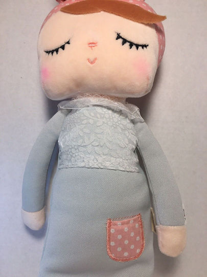 Zola Textile Doll Rosa Bunny Jumpsuit Bunny Bonnet Soft Pleasant To Touch 34 Cm