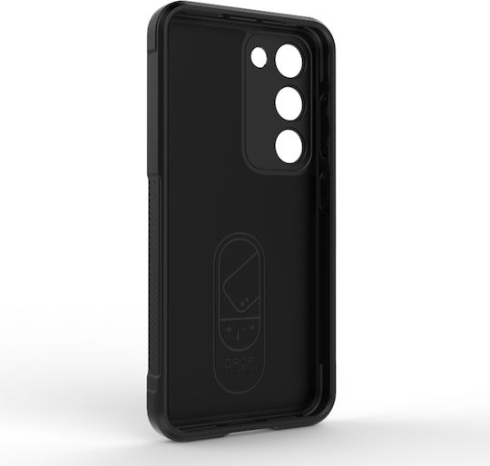 Techsuit Shield Umschlag Rückseite Silikon Schwarz (Galaxy S23)
