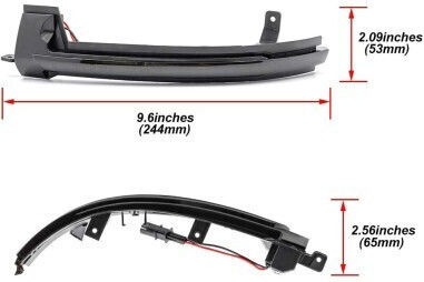 License Plate Lights Led for Volkswagen Touareg 2010-2018 2pcs