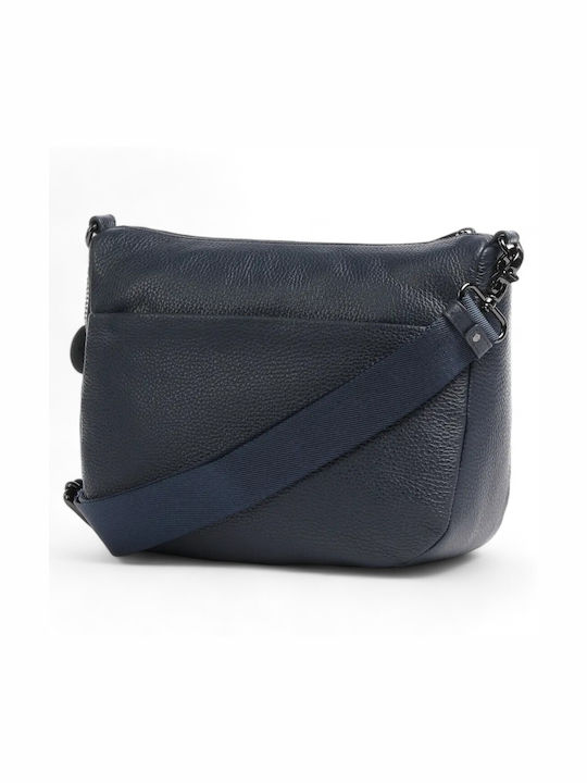 Mandarina Duck Mellow Leather Women's Bag Crossbody Blue